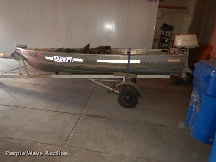 image for item EE9161 2010 Sea King aluminum boat