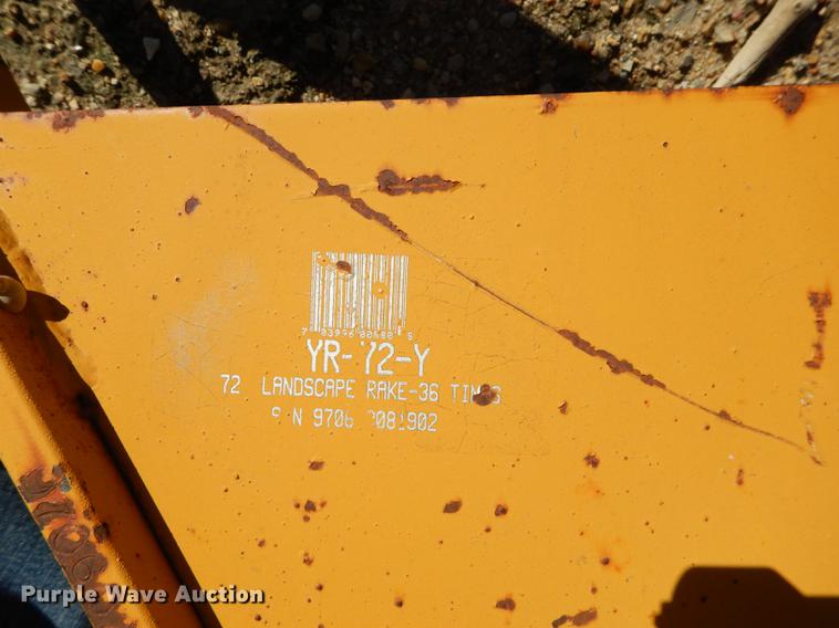 image for item J5655 King Kutter landscape rock rake