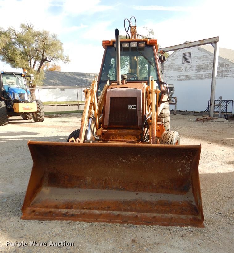 image for item J5658 1991 Case 580K Construction King backhoe