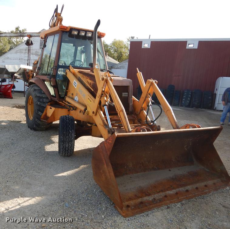 image for item J5658 1991 Case 580K Construction King backhoe