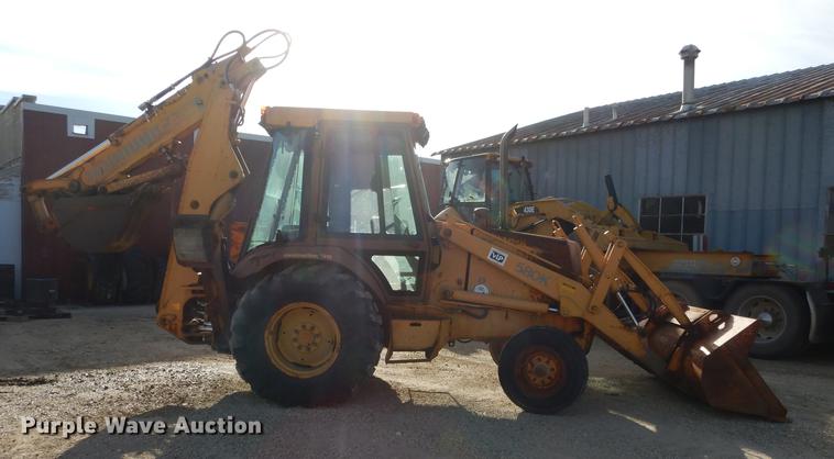 image for item J5658 1991 Case 580K Construction King backhoe