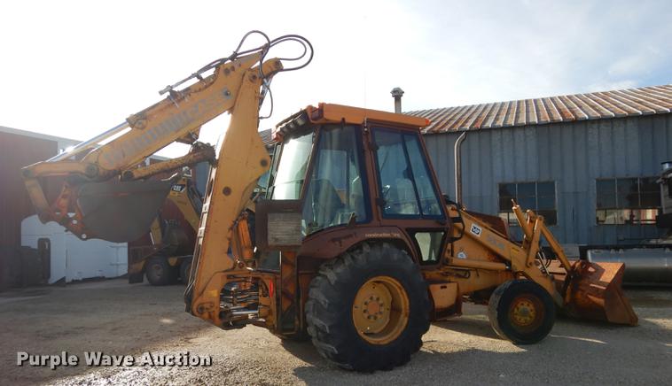image for item J5658 1991 Case 580K Construction King backhoe