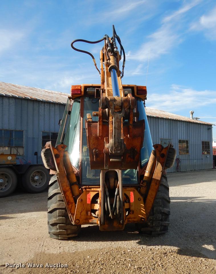 image for item J5658 1991 Case 580K Construction King backhoe