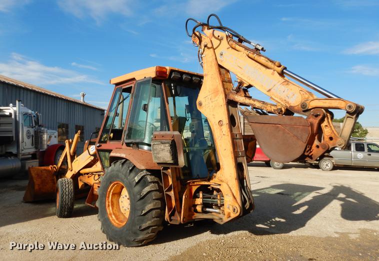 image for item J5658 1991 Case 580K Construction King backhoe
