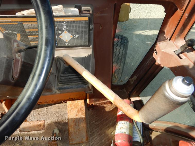 image for item J5658 1991 Case 580K Construction King backhoe