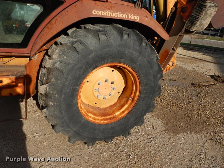 image for item J5658 1991 Case 580K Construction King backhoe