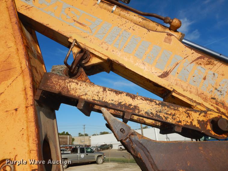 image for item J5658 1991 Case 580K Construction King backhoe