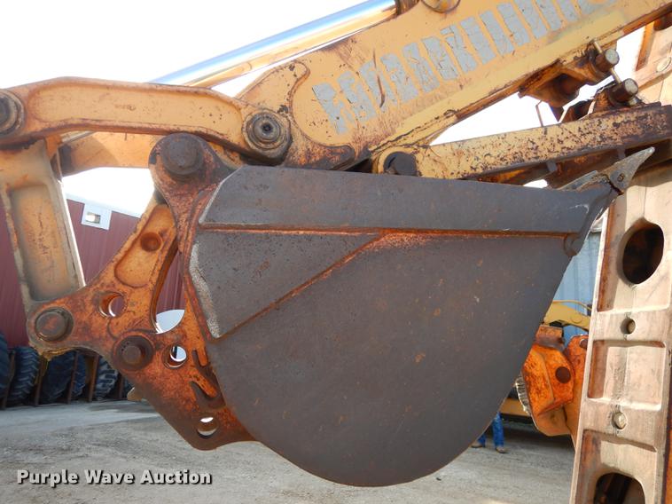 image for item J5658 1991 Case 580K Construction King backhoe
