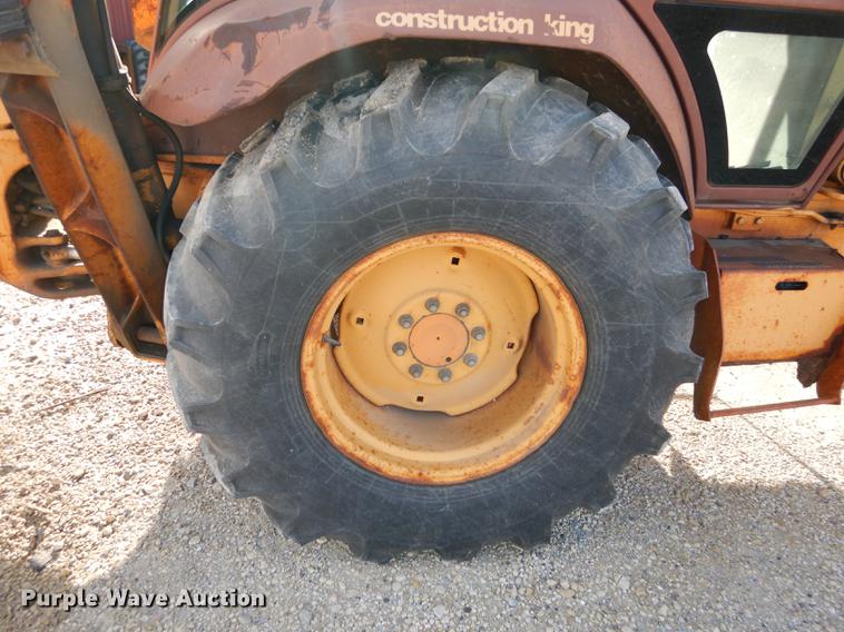 image for item J5658 1991 Case 580K Construction King backhoe
