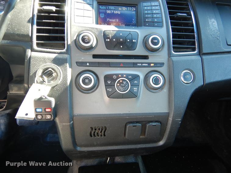 image for item J5664 2013 Ford Taurus Police Interceptor