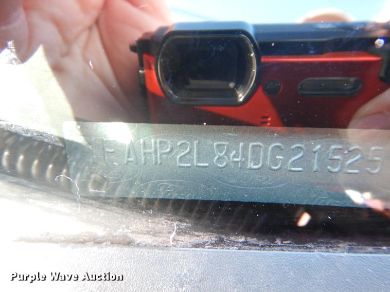 image for item J5664 2013 Ford Taurus Police Interceptor