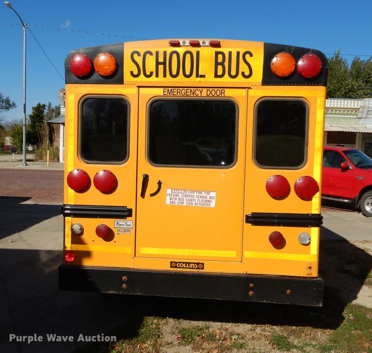 image for item K5838 1992 Ford Econoline E350 Collins school bus