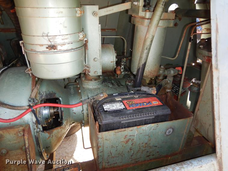 image for item K5855 1962 Gardner Denver SP-125-GA air compressor