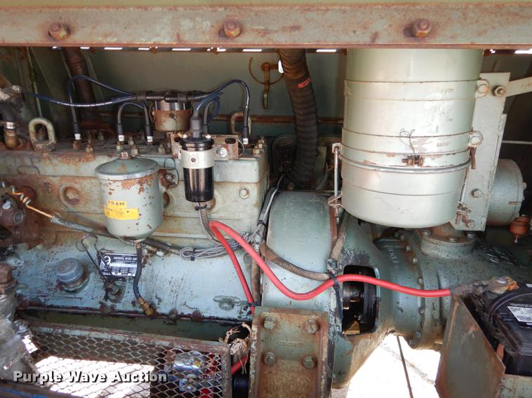 image for item K5855 1962 Gardner Denver SP-125-GA air compressor