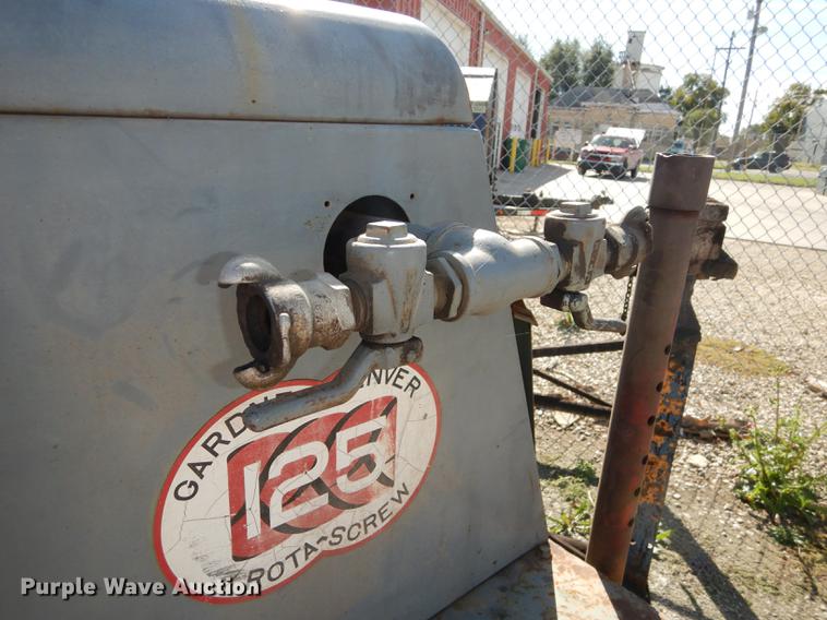 image for item K5855 1962 Gardner Denver SP-125-GA air compressor