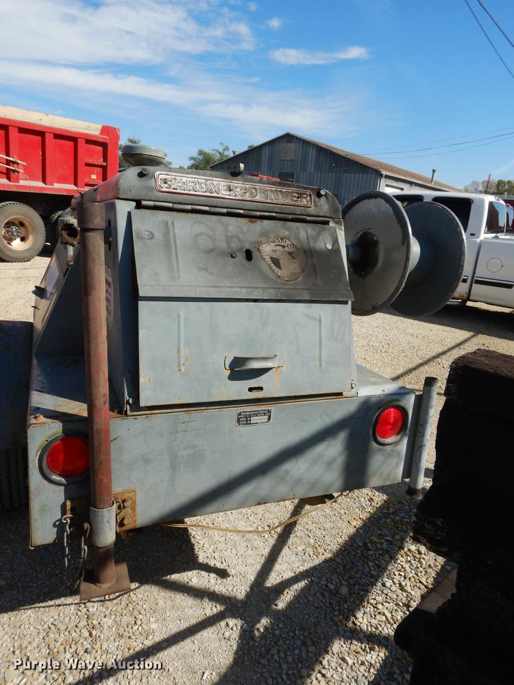 image for item K5855 1962 Gardner Denver SP-125-GA air compressor