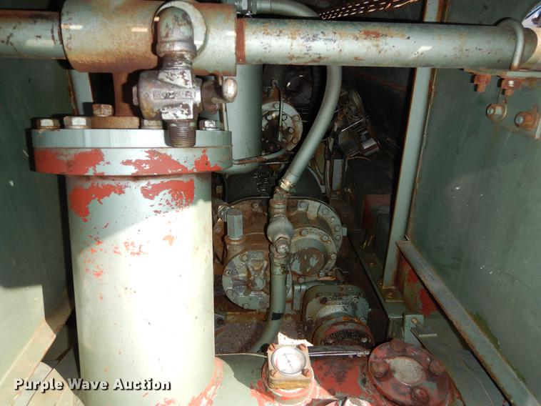 image for item K5855 1962 Gardner Denver SP-125-GA air compressor