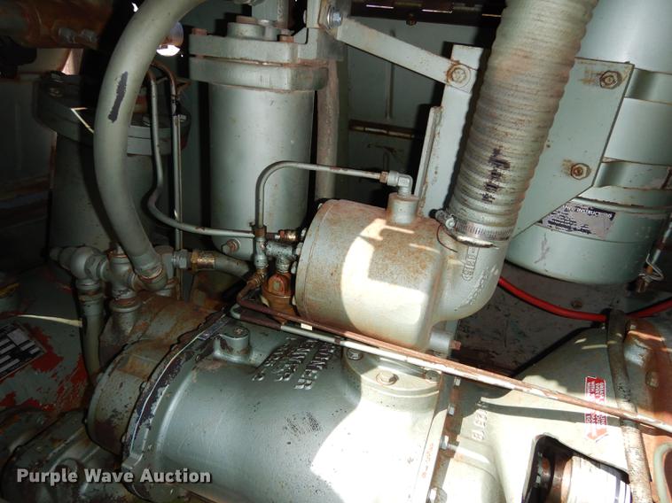 image for item K5855 1962 Gardner Denver SP-125-GA air compressor