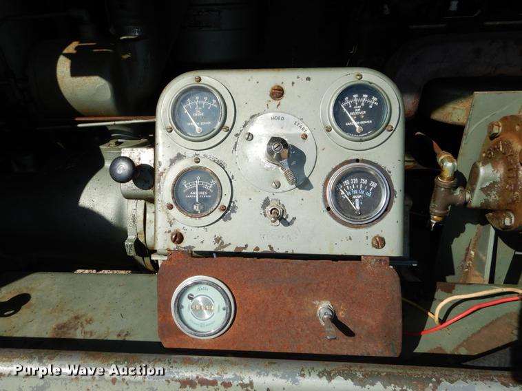 image for item K5855 1962 Gardner Denver SP-125-GA air compressor