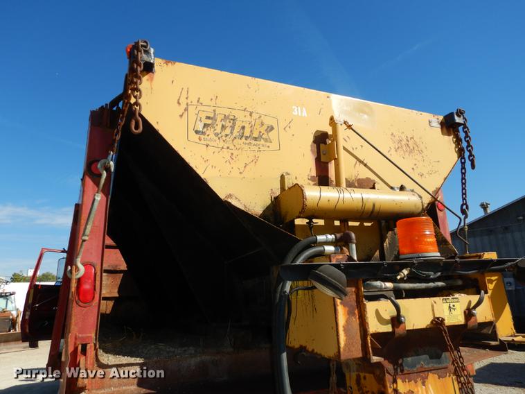 image for item K5857 1995 Ford L8000 dump truck