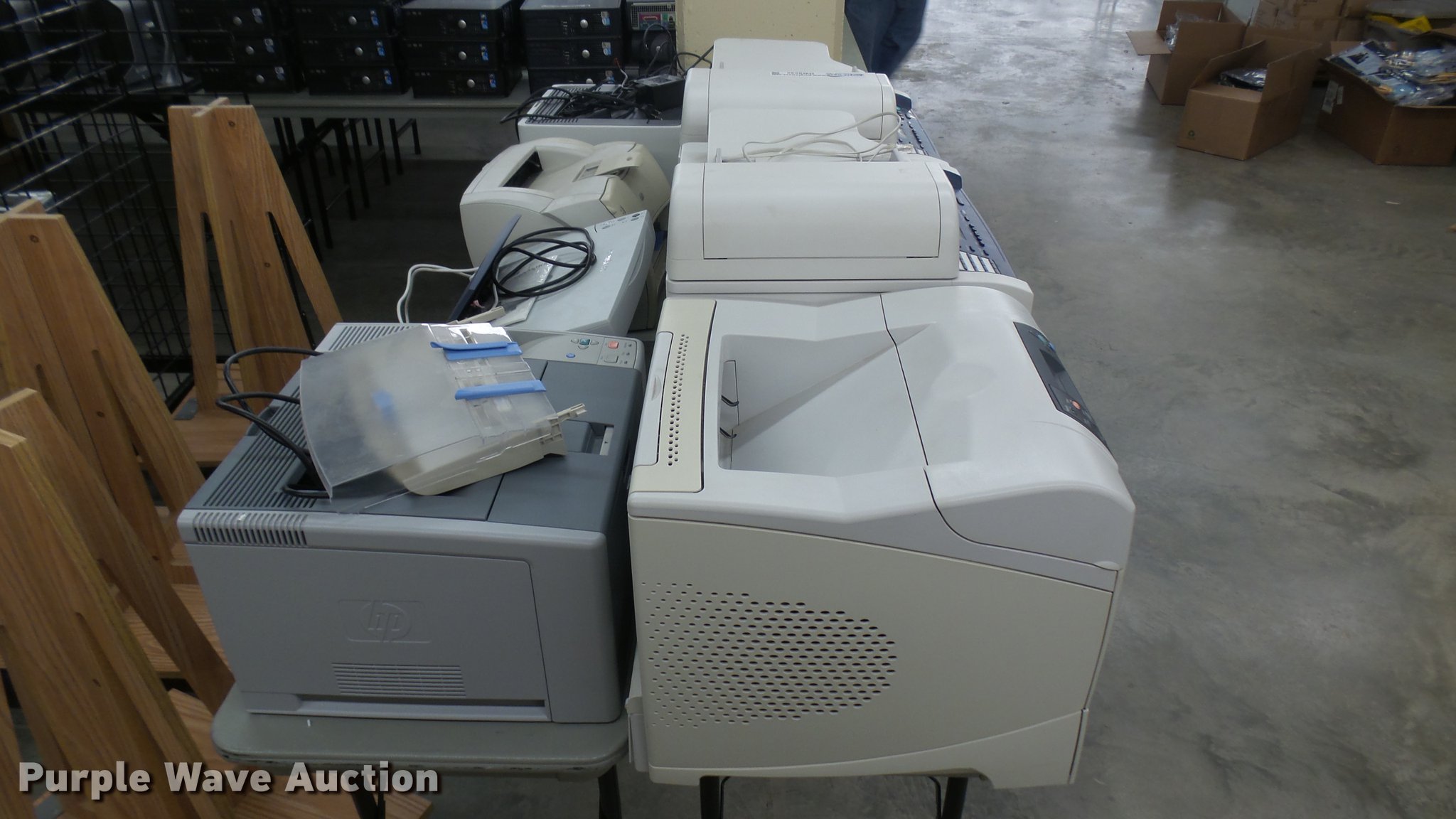 (8) printers in Wichita, KS Item DW9232 sold Purple Wave