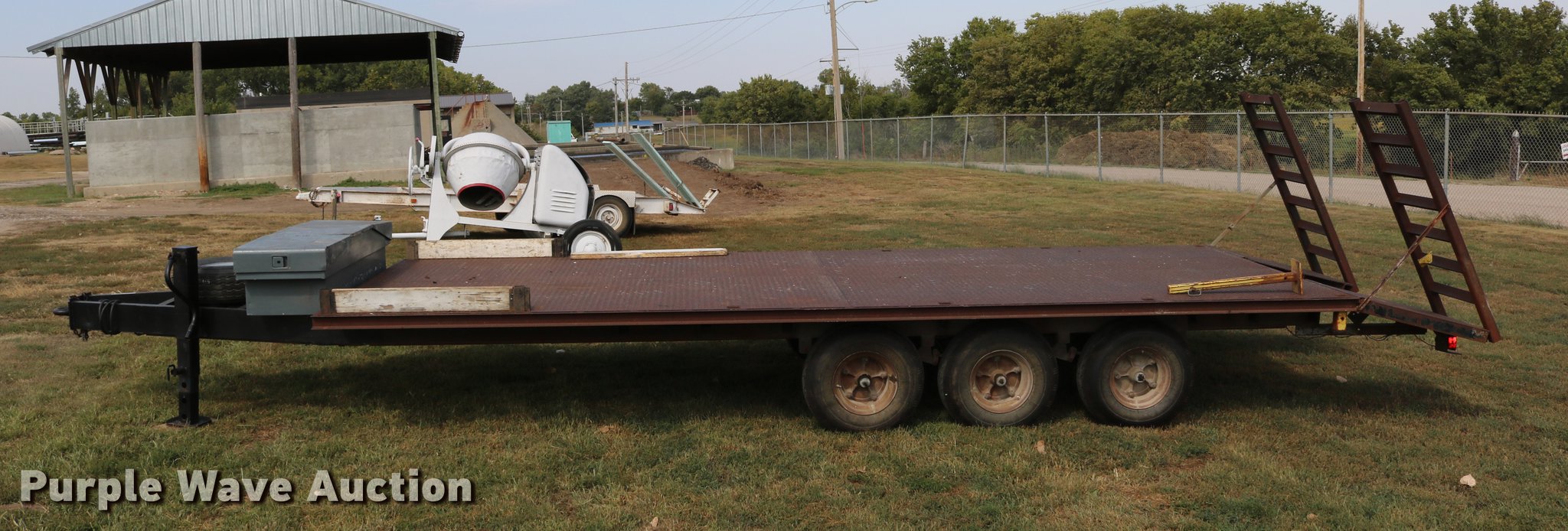 1973 Jantz equipment trailer in Belleville, KS Item DW9803 sold