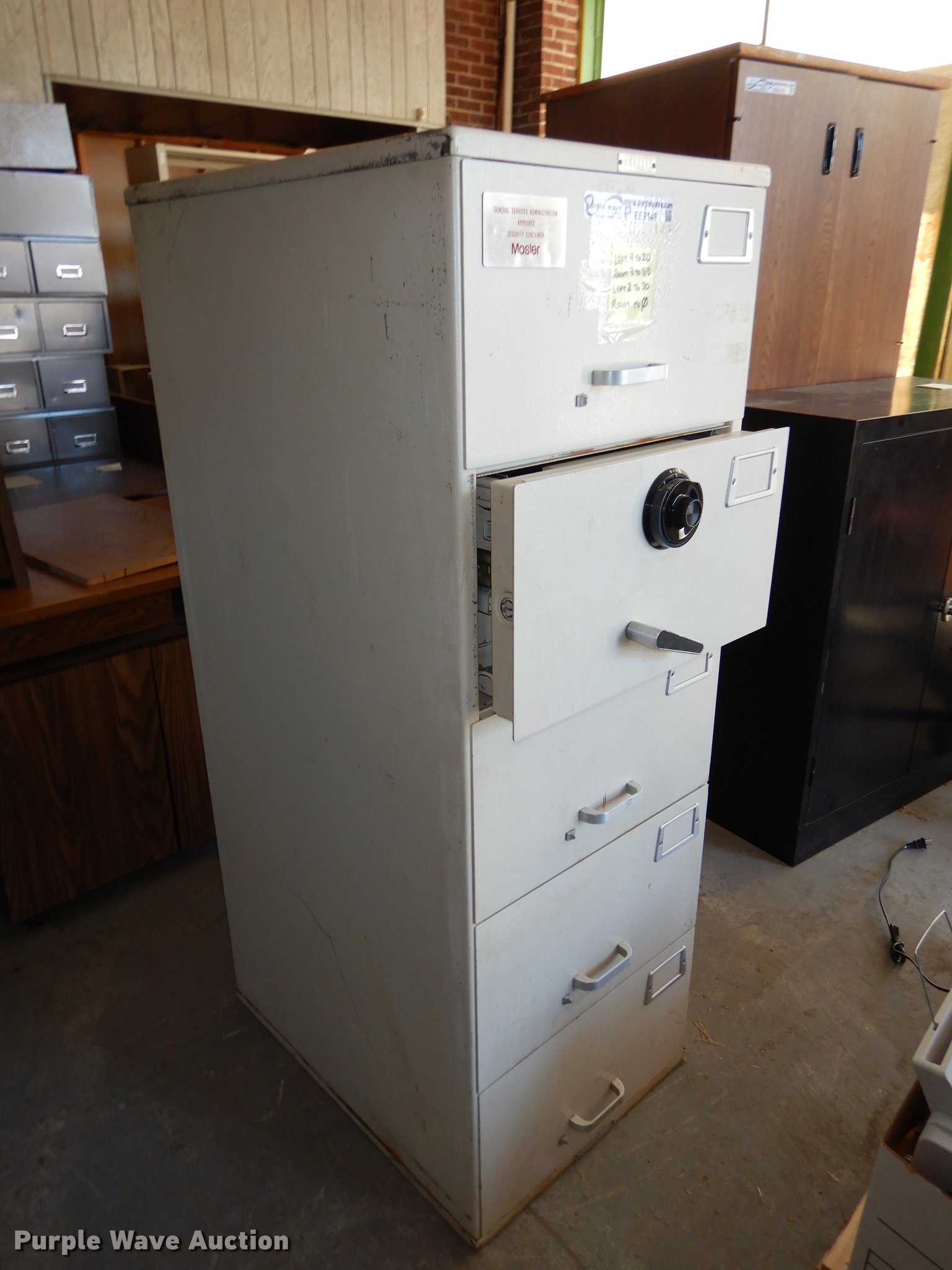 Mosler file in Junction City, KS Item EE9149 sold Purple Wave