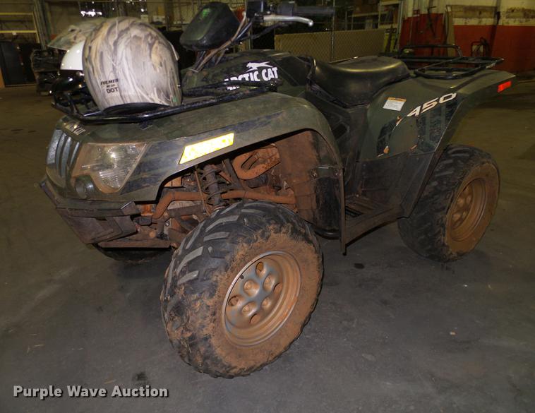 image for item AZ9401 2012 Arctic Cat 450 ATV