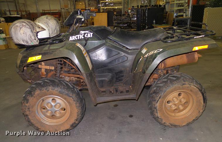 image for item AZ9401 2012 Arctic Cat 450 ATV