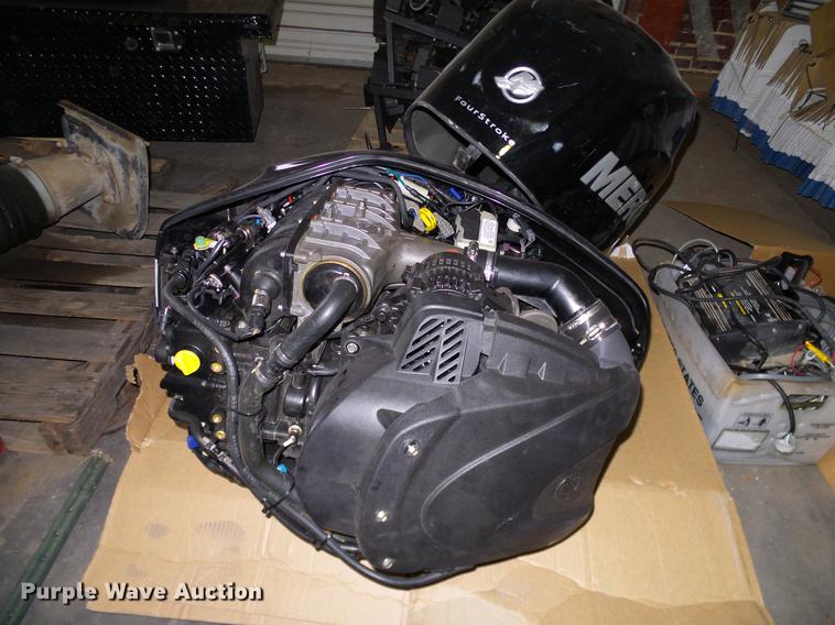 image for item AZ9406 2009 Mercury four stroke outboard motor