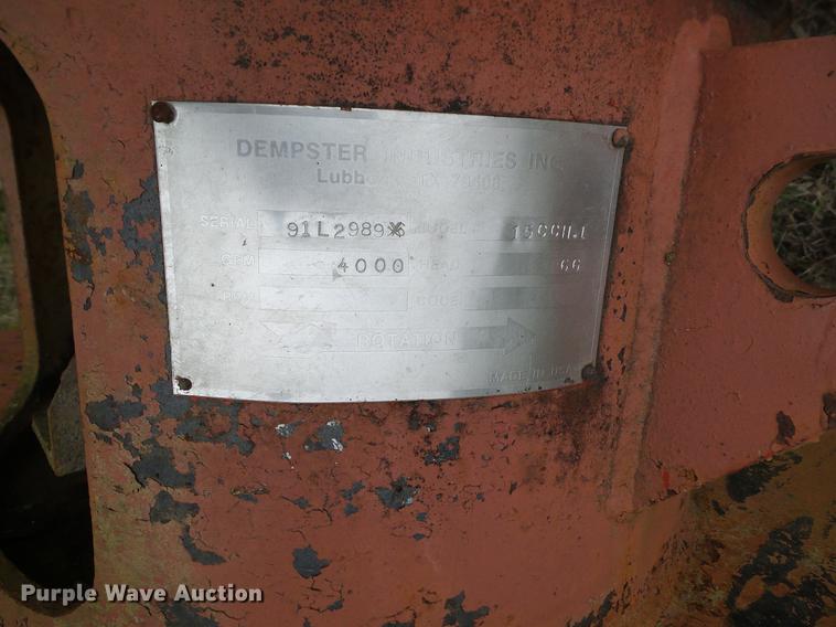 image for item AZ9413 GE vertical shaft turbine pump