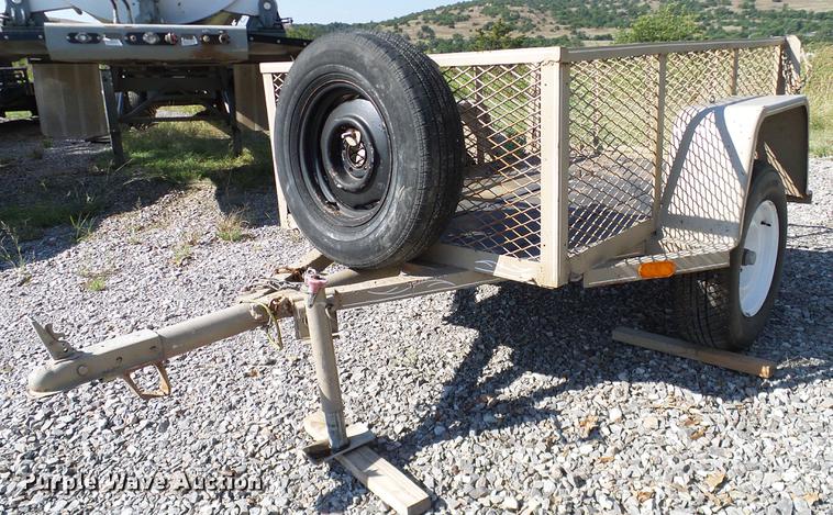 image for item AZ9429 Shop built utility trailer