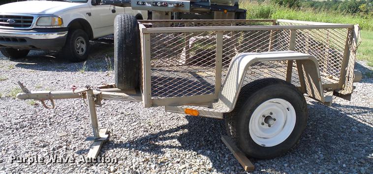 image for item AZ9429 Shop built utility trailer