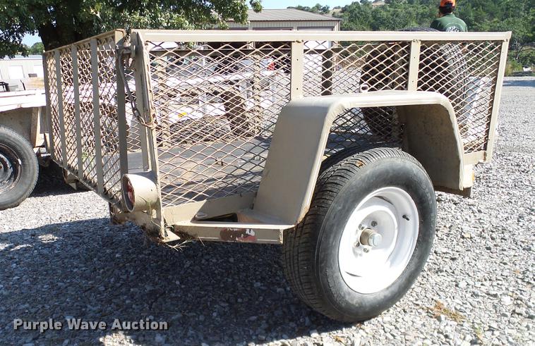 image for item AZ9429 Shop built utility trailer
