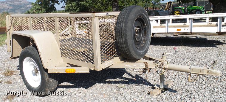image for item AZ9429 Shop built utility trailer