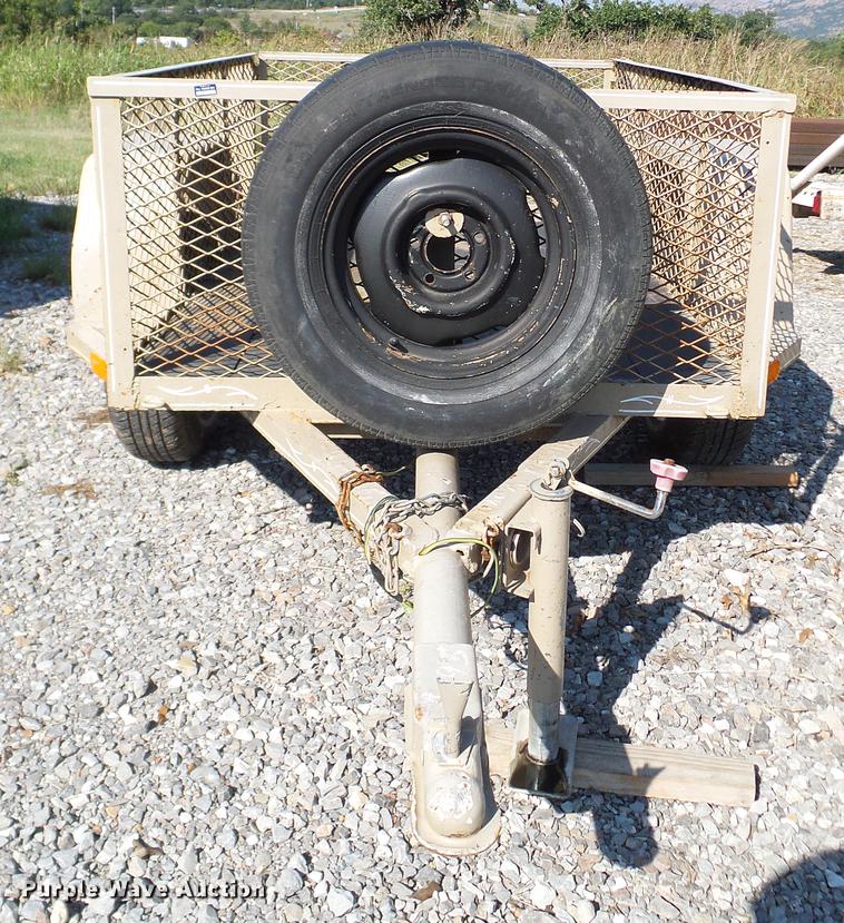 image for item AZ9429 Shop built utility trailer