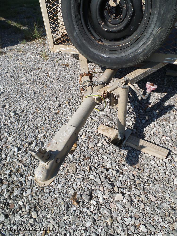 image for item AZ9429 Shop built utility trailer