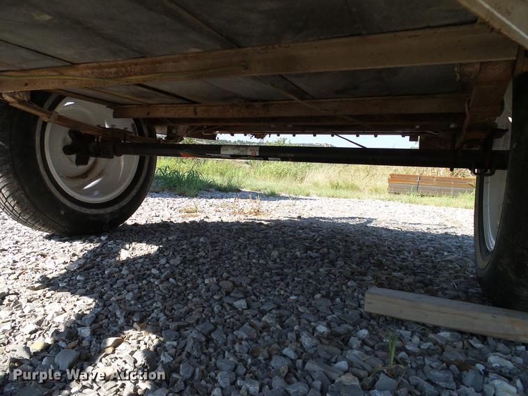 image for item AZ9429 Shop built utility trailer