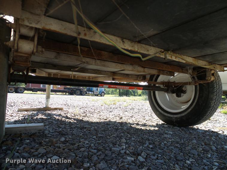 image for item AZ9429 Shop built utility trailer