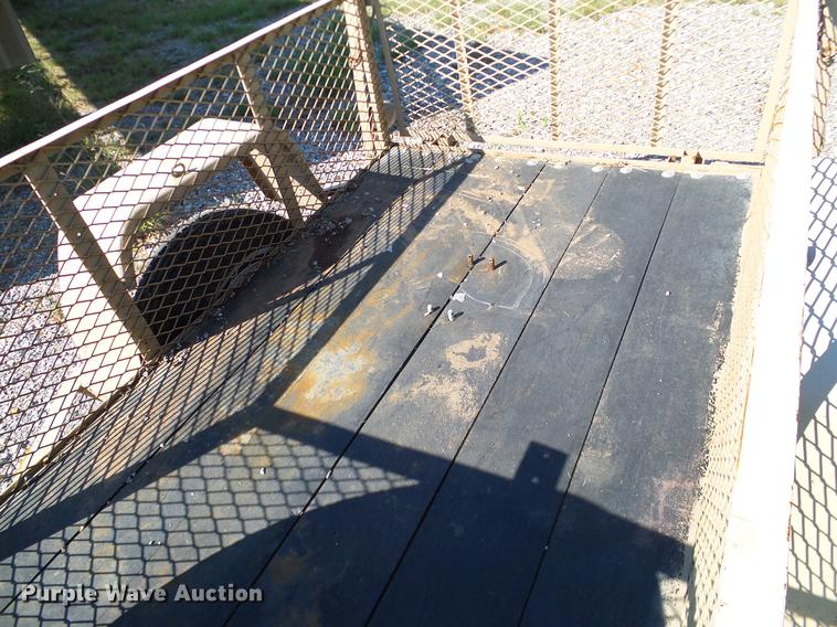 image for item AZ9429 Shop built utility trailer