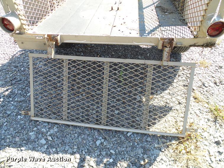 image for item AZ9429 Shop built utility trailer