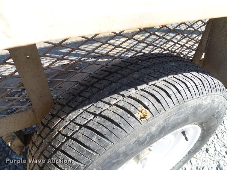 image for item AZ9429 Shop built utility trailer