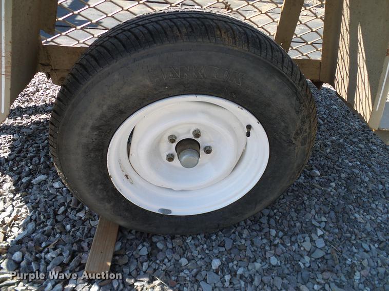 image for item AZ9429 Shop built utility trailer