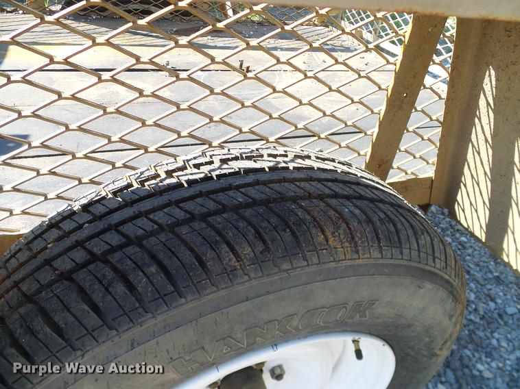 image for item AZ9429 Shop built utility trailer