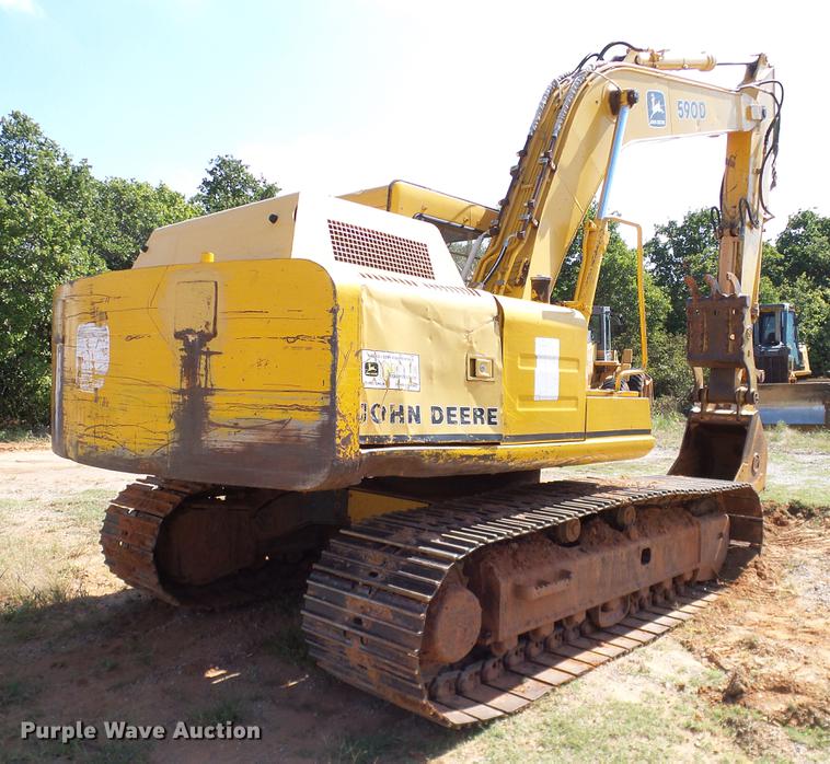 image for item DA6906 1991 John Deere 590D excavator