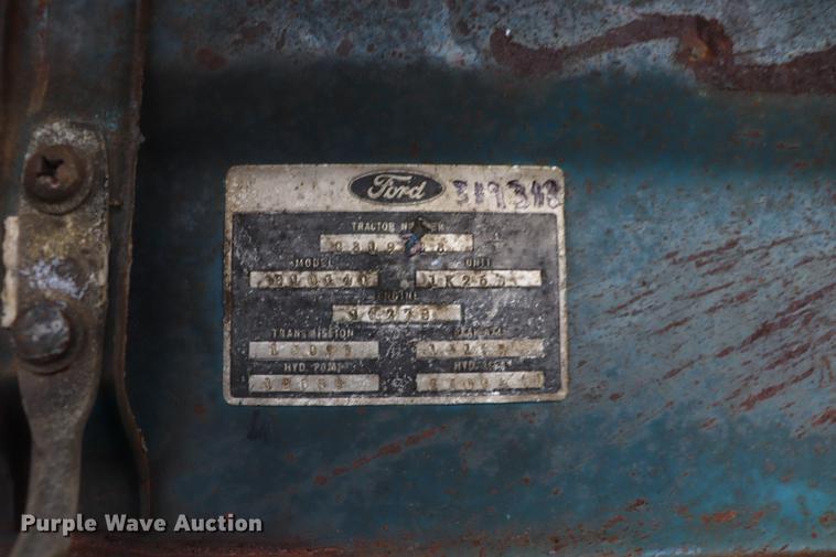 image for item ED9555 Ford 5000 tractor