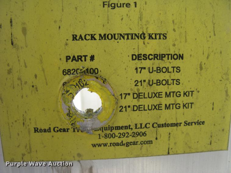 image for item AR9753 Road Gear aluminum headache rack