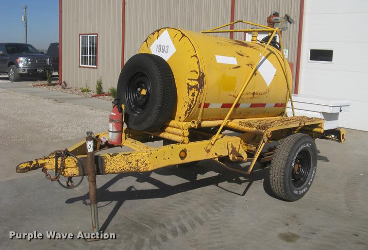 image for item AR9757 Shop built fuel trailer