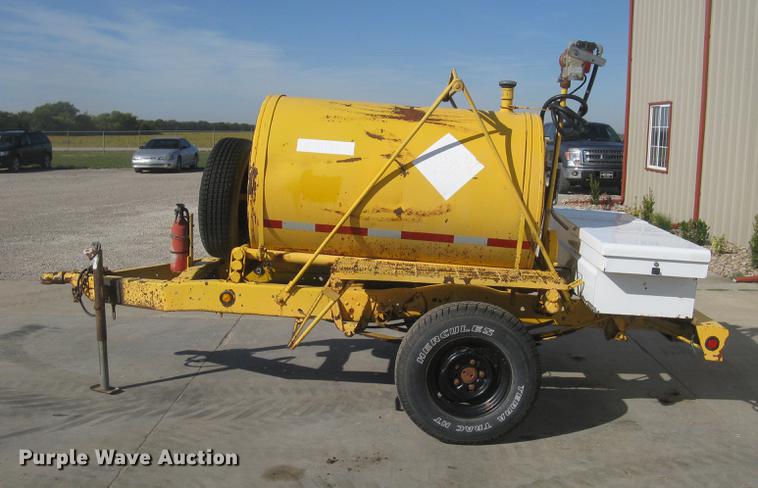 image for item AR9757 Shop built fuel trailer