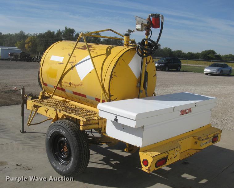 image for item AR9757 Shop built fuel trailer